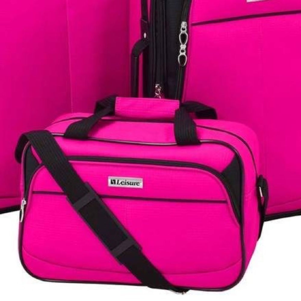 Pink Travel Bag by Leisure Brand